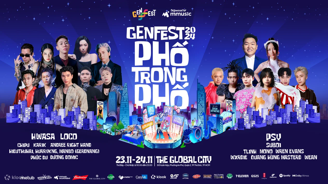 GENfest 2024 – Sự kiện âm nhạc được mong chờ nhất năm 2024