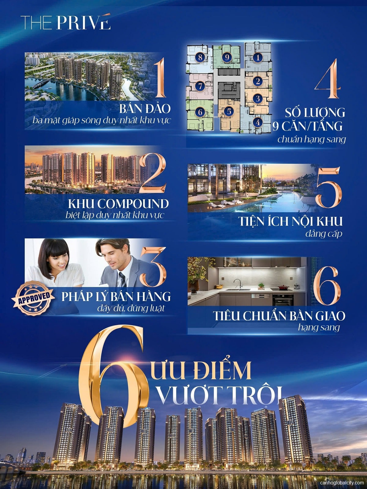 6 lý do nên mua căn hộ The Prive Quận 2