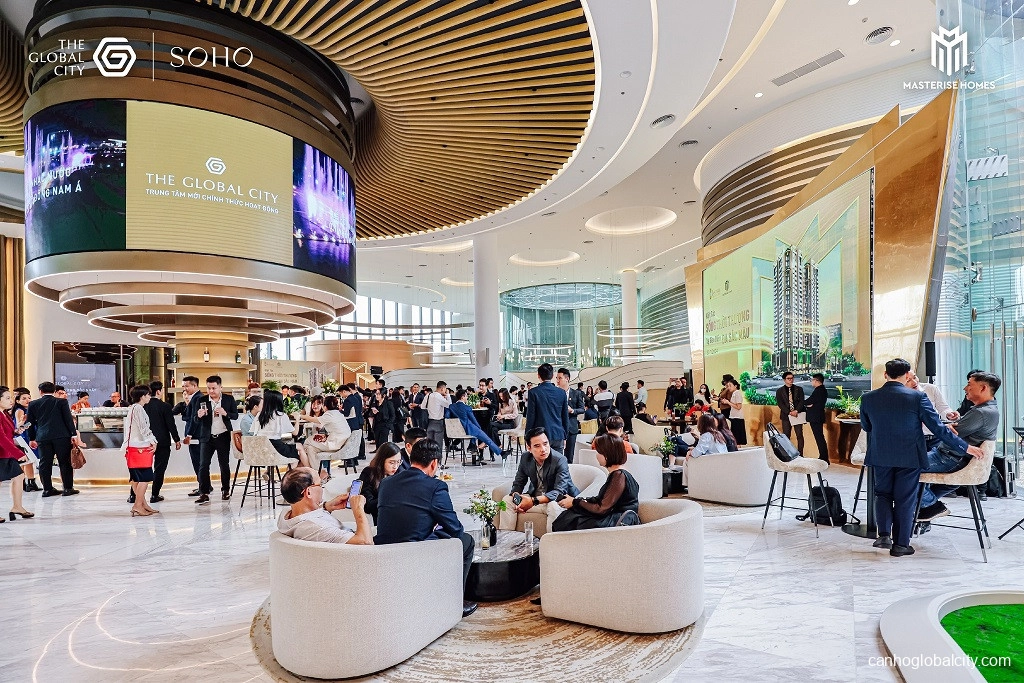 Bàn giao sổ hồng nhà phố SOHO The Global City Bàn giao sổ hồng nhà phố SOHO The Global City