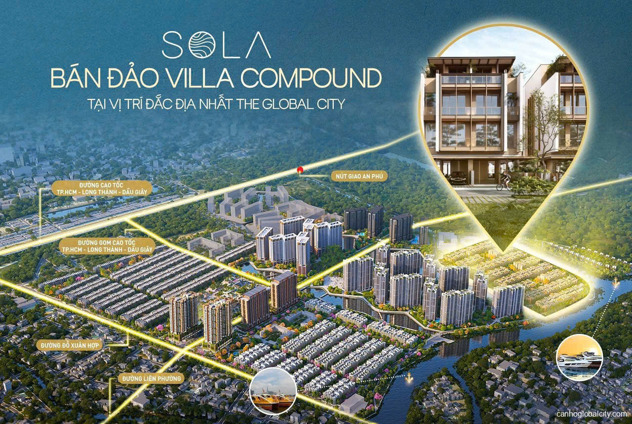SOLA – BIỂU TƯỢNG VILLA COMPOUND: DẤU ẤN ĐỊNH DANH MỚI