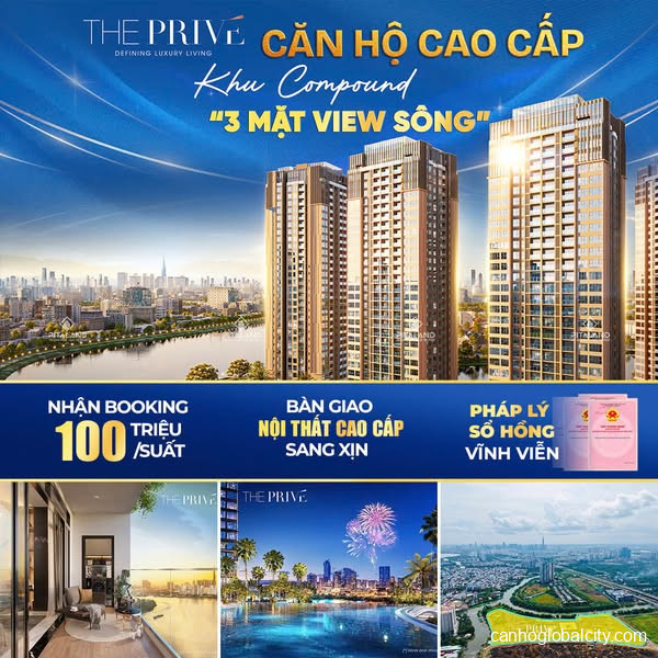 Chính thức mở bán căn hộ The Prive Quận 2