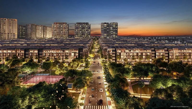 Các loại sản phẩm phân khu Mùa Thu Eco Retreat