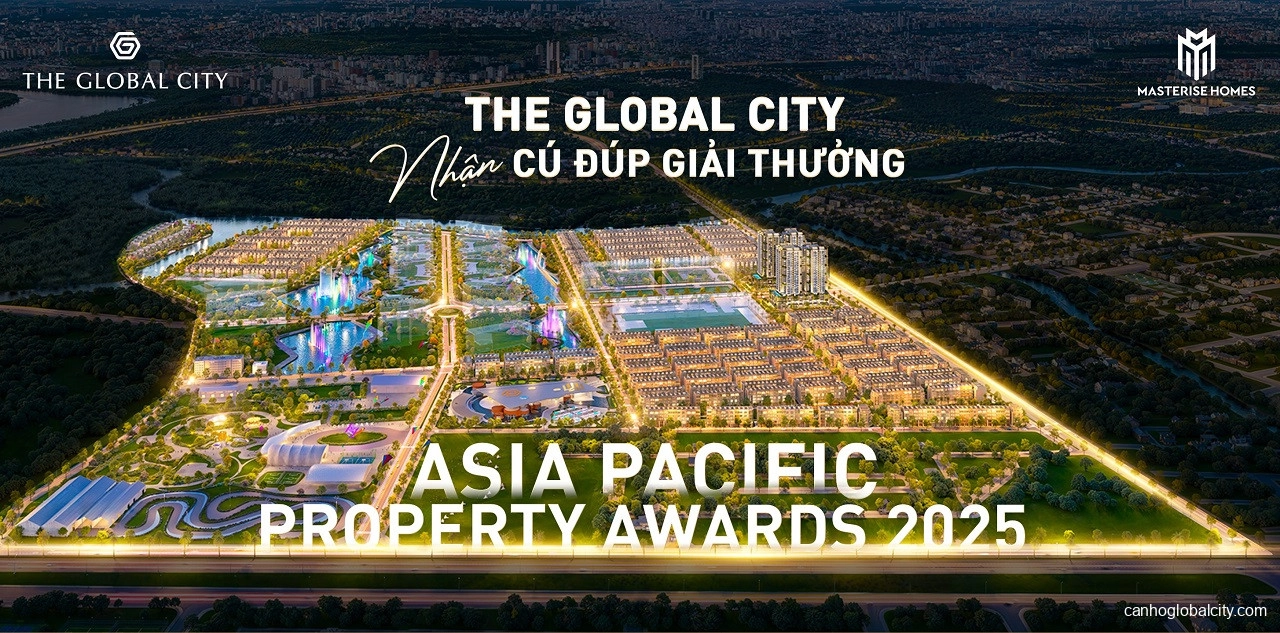 The Global City thắng lớn tại International Property Awards 2025–2026 với “cú đúp” giải thưởng The Global City thắng lớn tại International Property Awards 2025–2026 với “cú đúp” giải thưởng