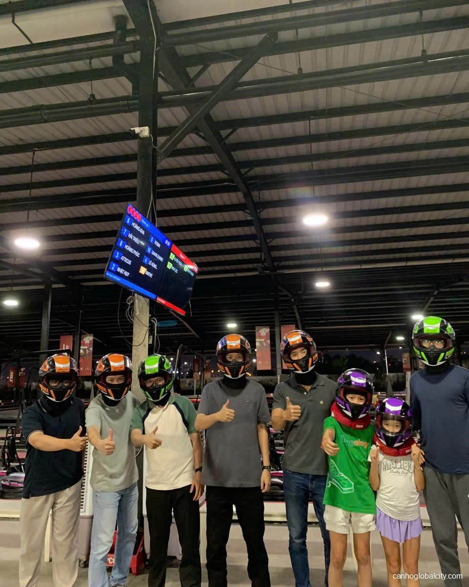 Đường đua Go Kart The Global City Quận 2: Điểm đến vui chơi giải trí không thể bỏ qua