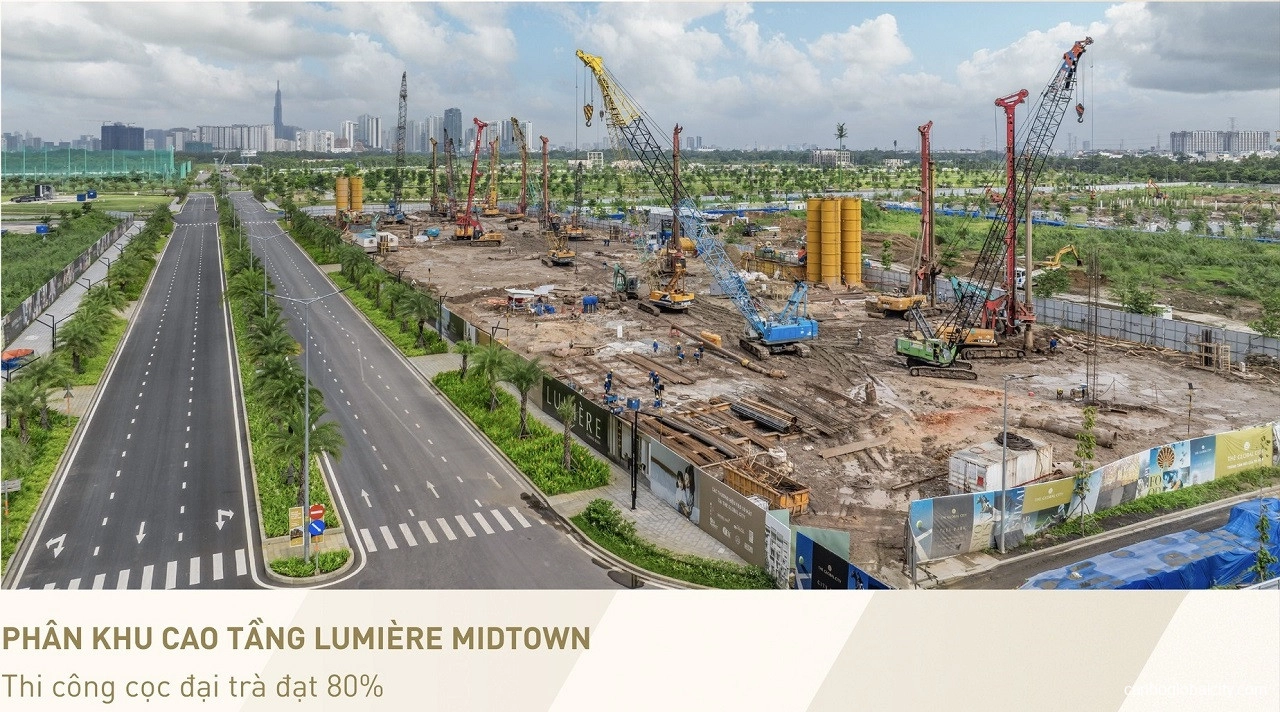 Căn hộ LUMIÈRE MIDTOWN | Giá bán, chính sách update T10/2025