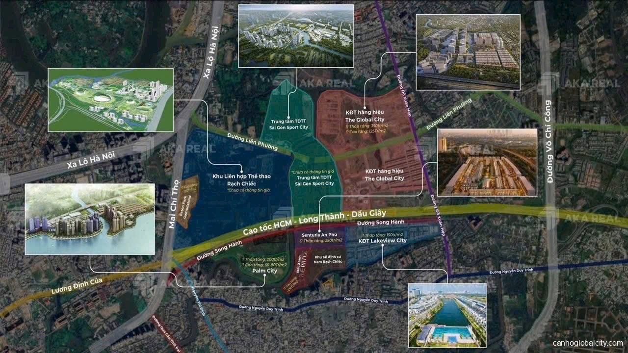 Quy hoạch chi tiết sân vận động Rạch Chiếc Quận 2