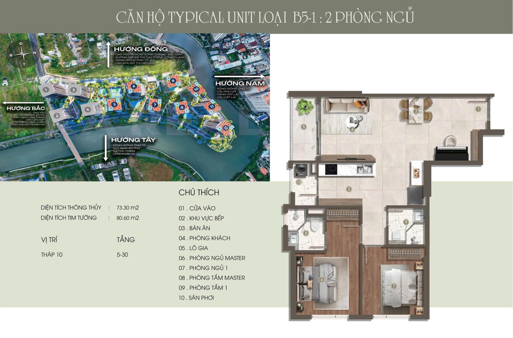 Căn hộ The Prive Quận 2 | Giá bán, chính sách update T1/2026