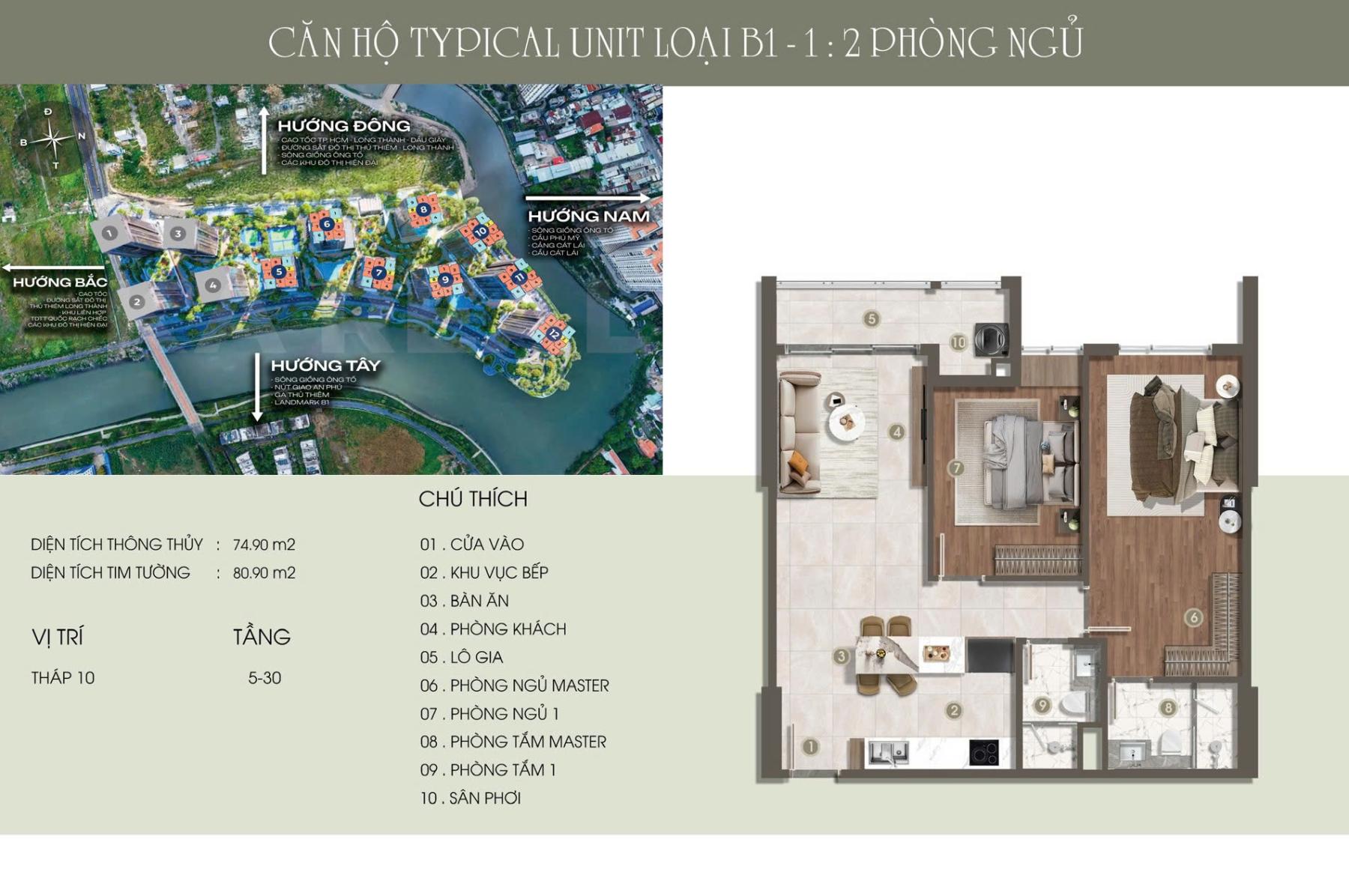 Căn hộ The Prive Quận 2 | Giá bán, chính sách update T1/2026