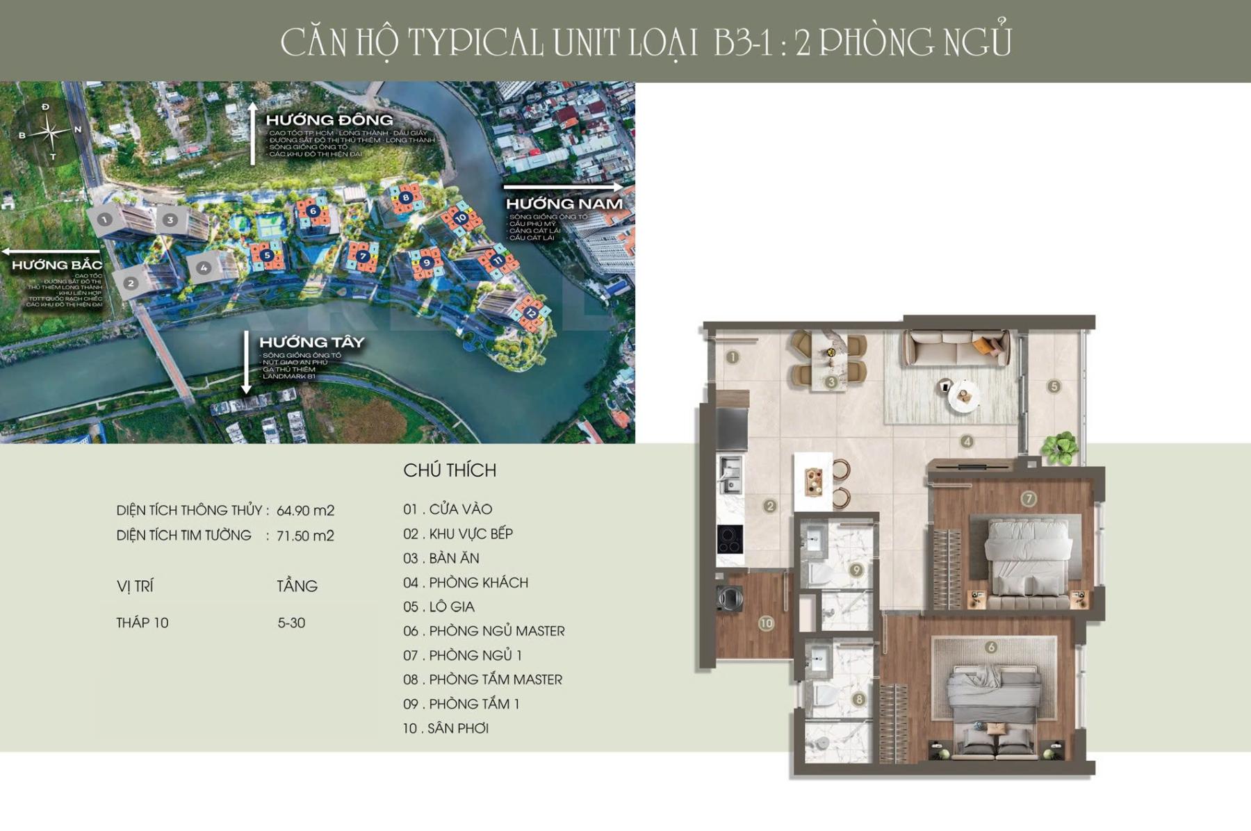 Căn hộ The Prive Quận 2 | Giá bán, chính sách update T1/2026