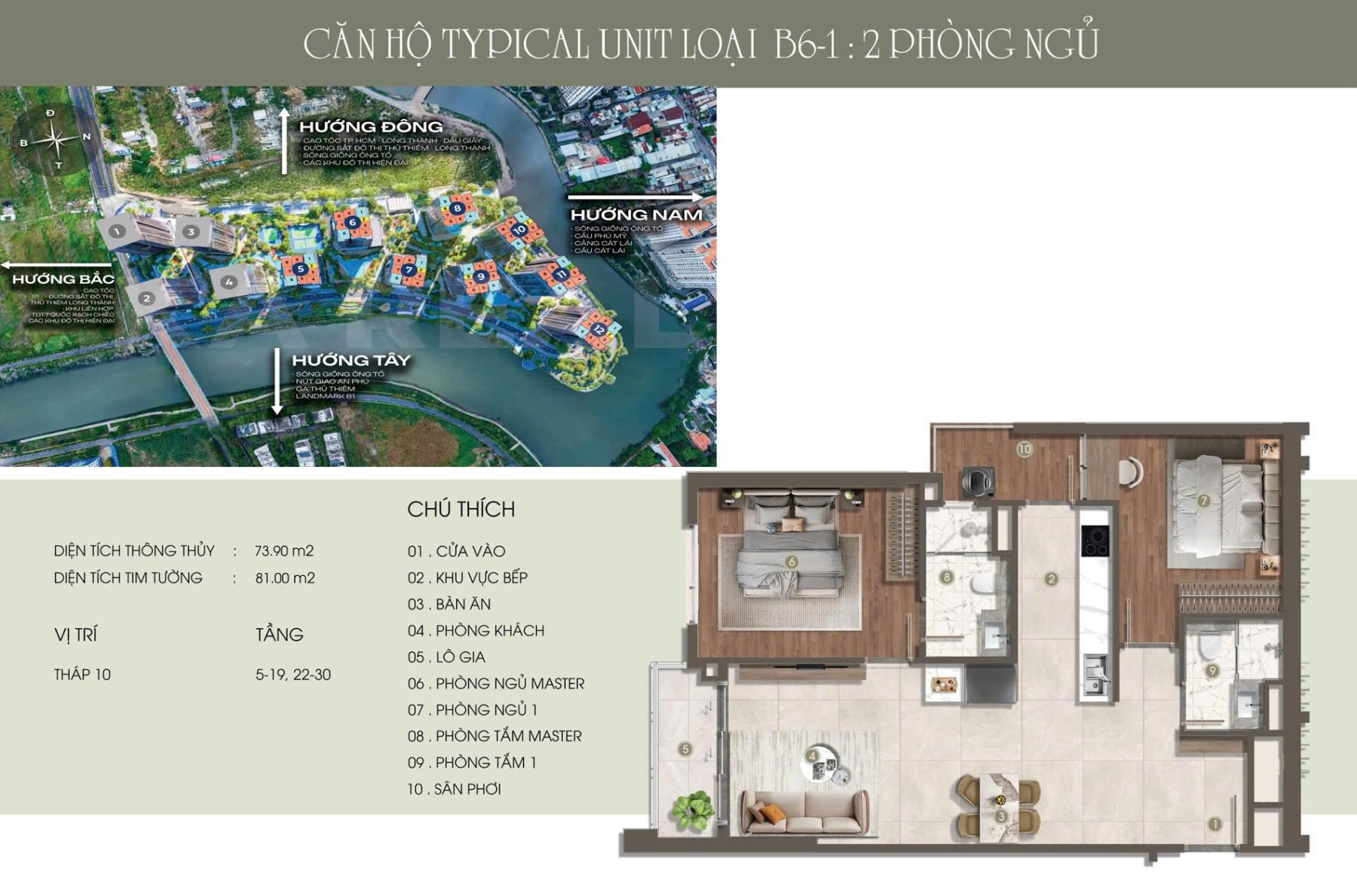 Căn hộ The Prive Quận 2 | Giá bán, chính sách update T1/2026