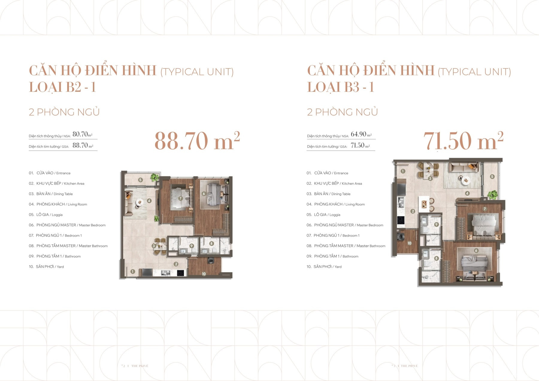 Mặt bằng dự án The Privé Quận 2 | Full Layout chi tiết