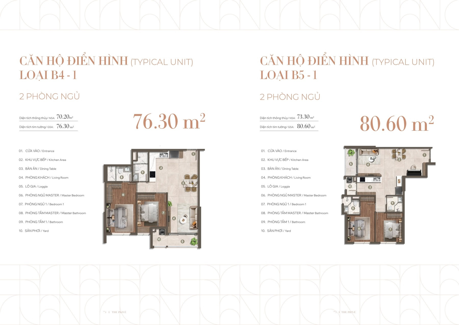Mặt bằng dự án The Privé Quận 2 | Full Layout chi tiết