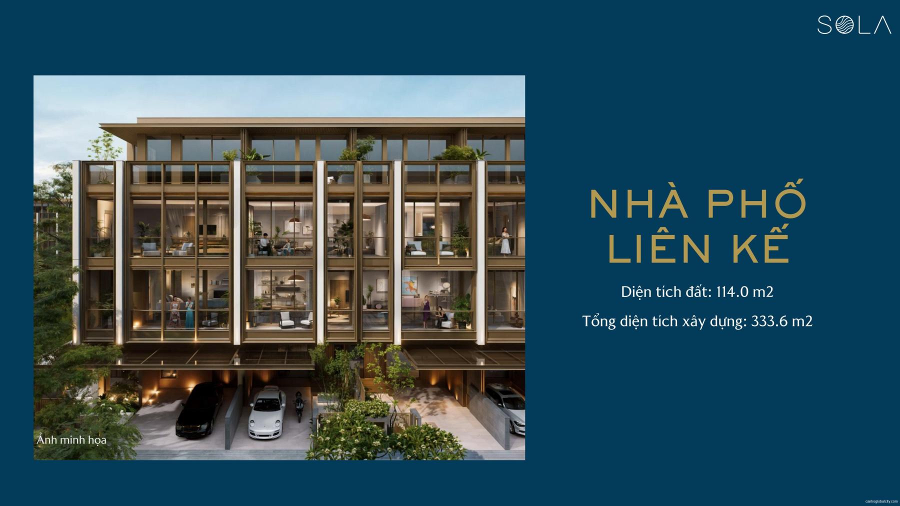 Mặt bằng bán đảo SOLA The Global City | Full layout chi tiết