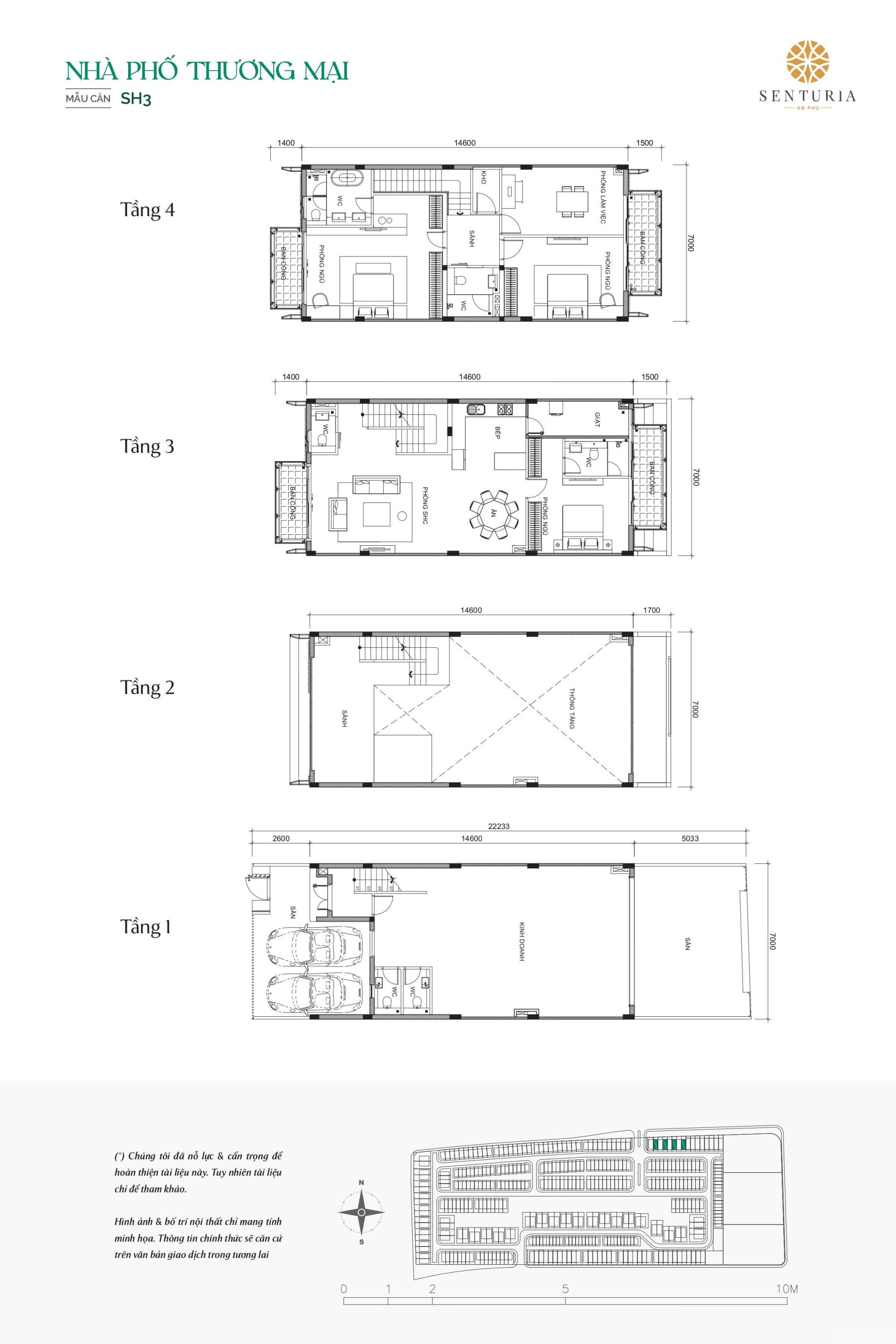 Mặt bằng dự án Senturia An Phú | Full layout chi tiết