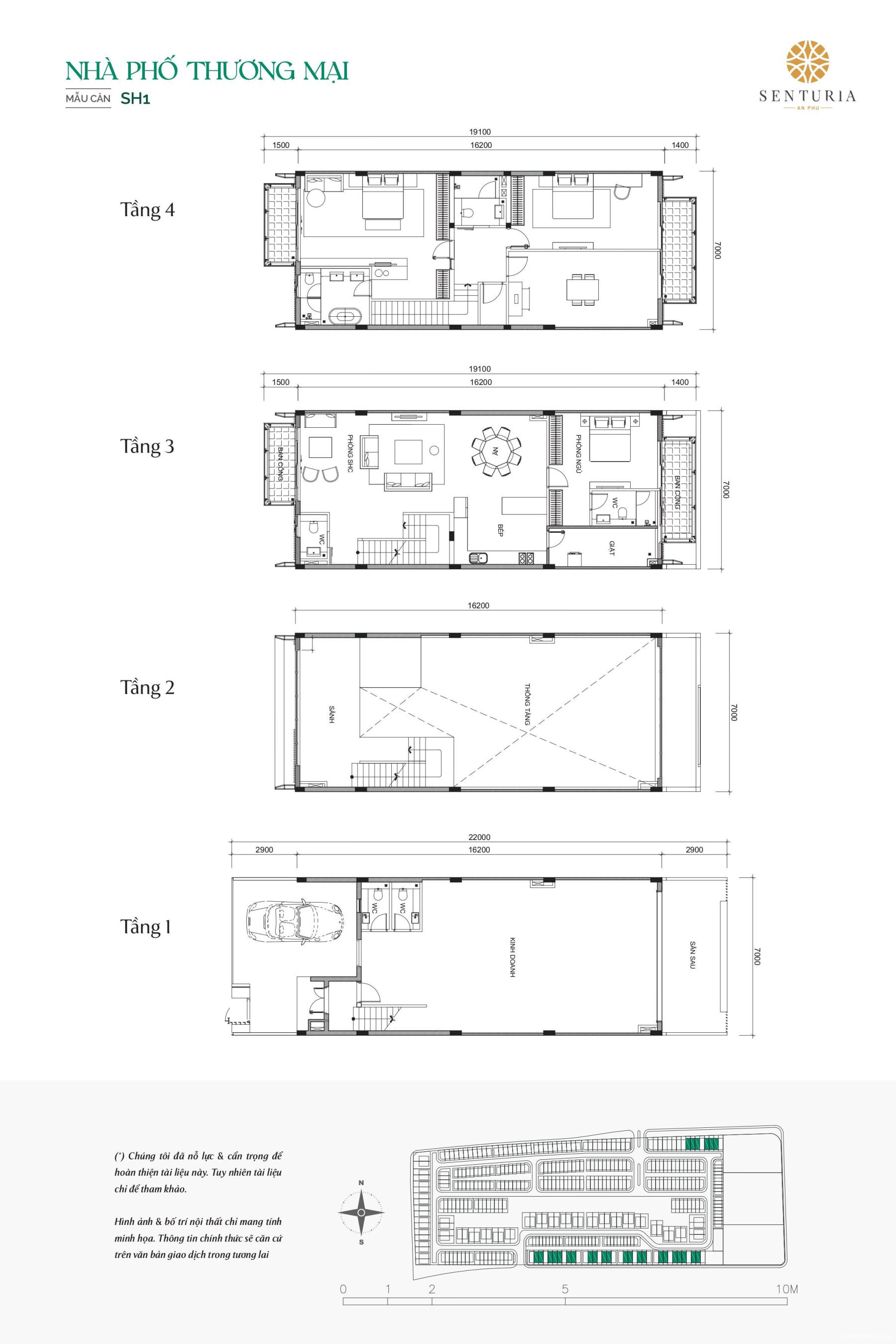 Mặt bằng dự án Senturia An Phú | Full layout chi tiết