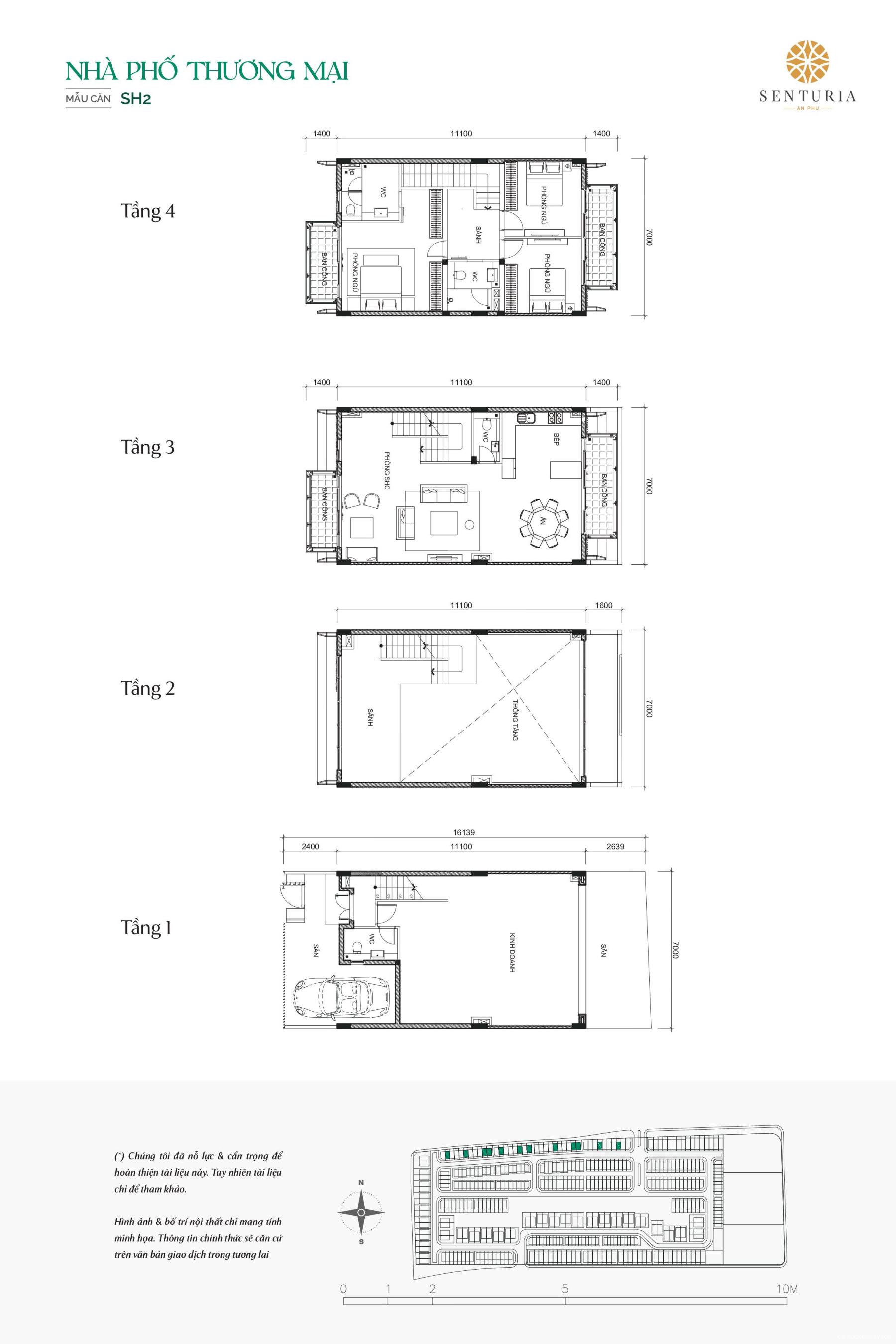 Mặt bằng dự án Senturia An Phú | Full layout chi tiết