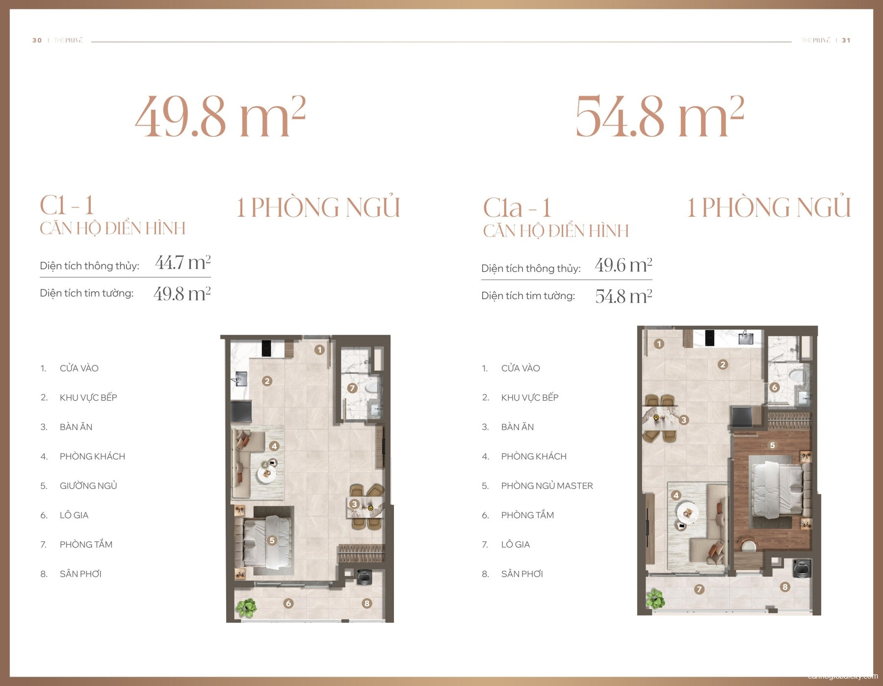 Mặt bằng dự án The Privé Quận 2 | Full Layout chi tiết
