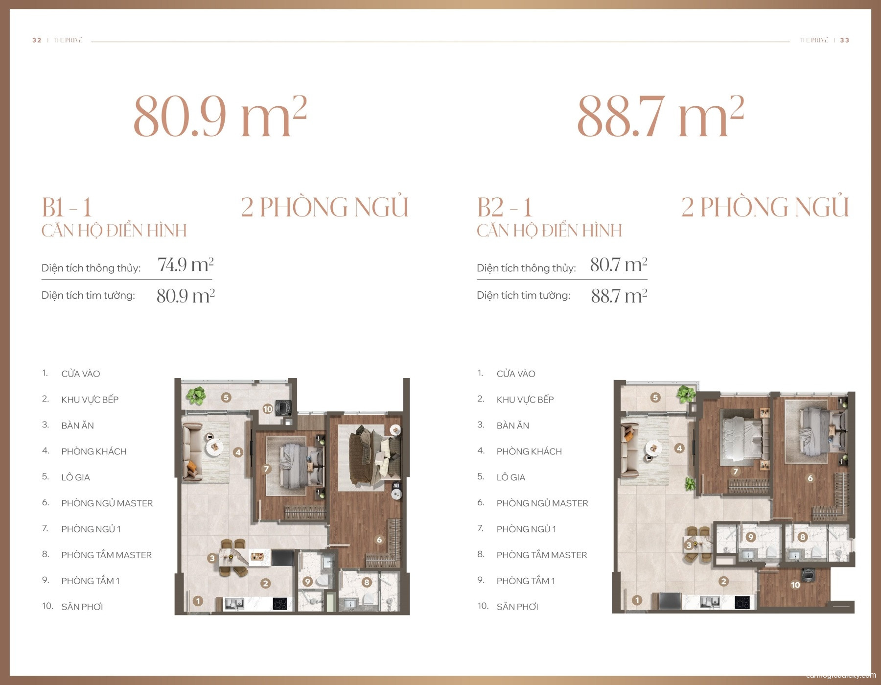 Mặt bằng dự án The Privé Quận 2 | Full Layout chi tiết
