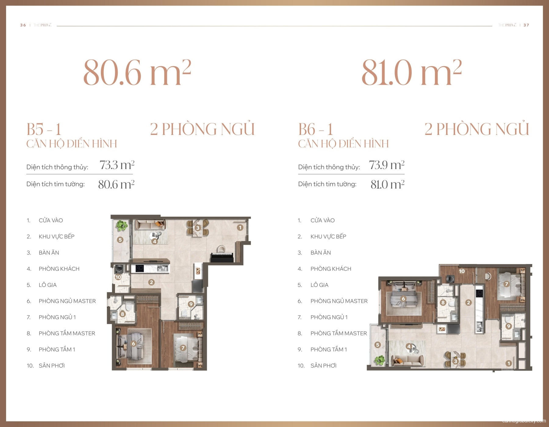 Mặt bằng dự án The Privé Quận 2 | Full Layout chi tiết