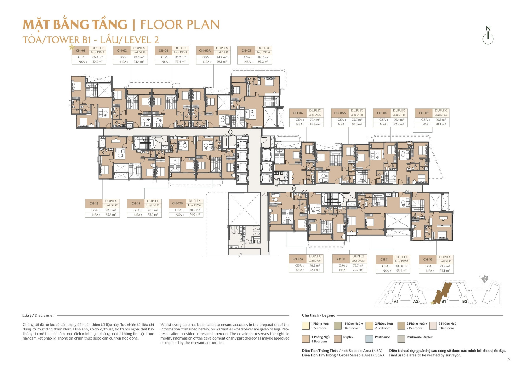 Mặt bằng Masteri Park Place CT5 Global City| Layout chi tiết