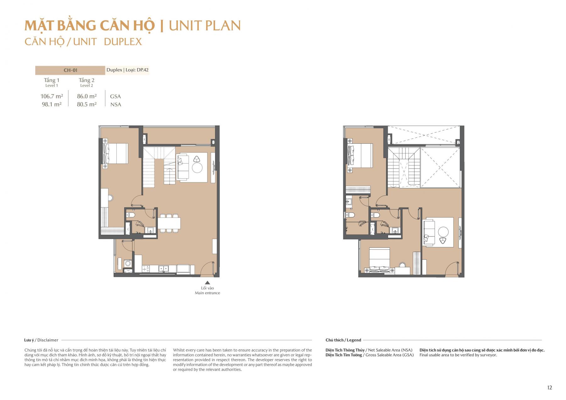 Mặt bằng Masteri Park Place CT5 Global City| Layout chi tiết