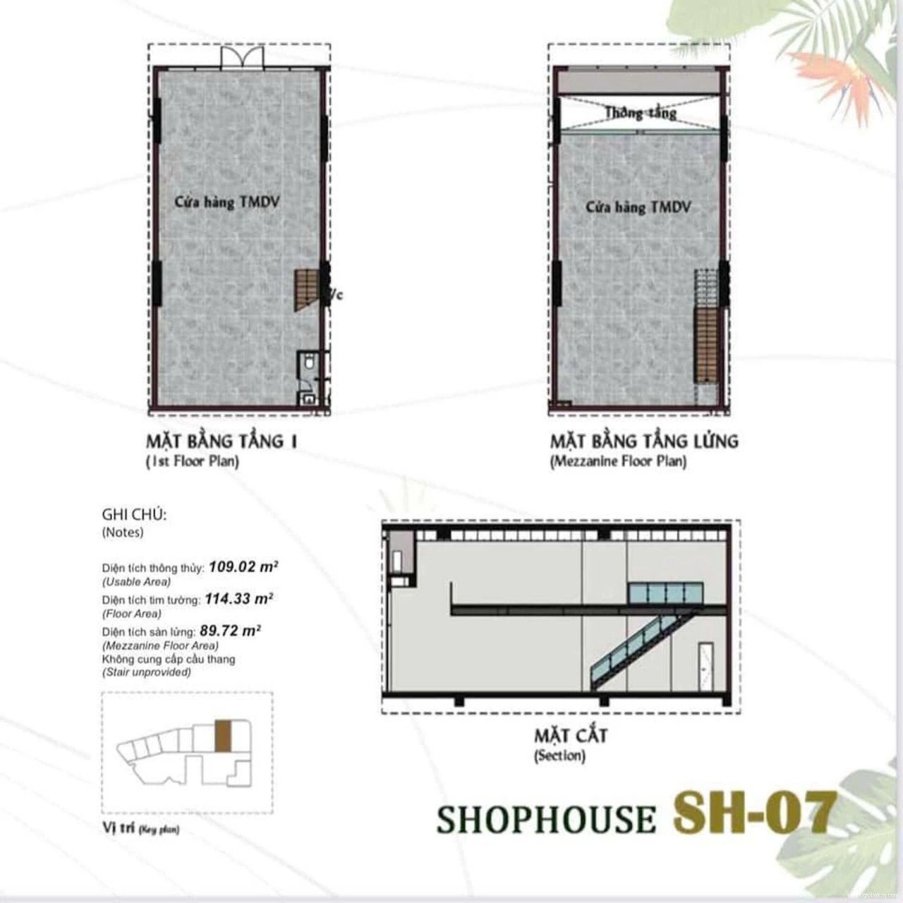 Mở bán 9 căn Shop Thảo Điền Green - Hợp đồng thuê từ 260 triệu - Sở hữu lâu dài ⭐
