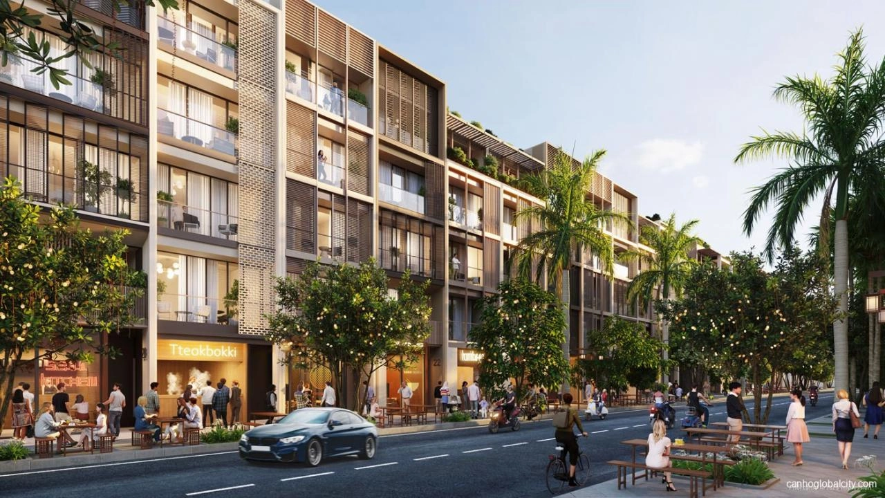 Phân khu nhà phố thương mại SOHO The Global City