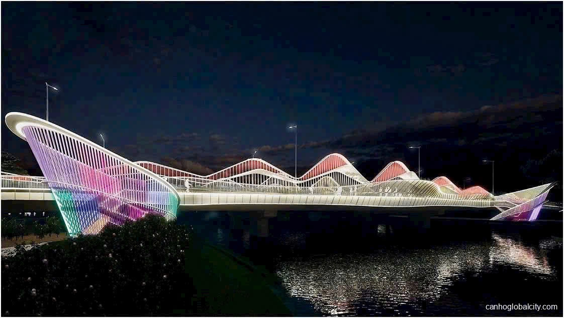 Toàn cảnh về đường Liên Phường tại The Global City Toàn cảnh về đường Liên Phường tại The Global City