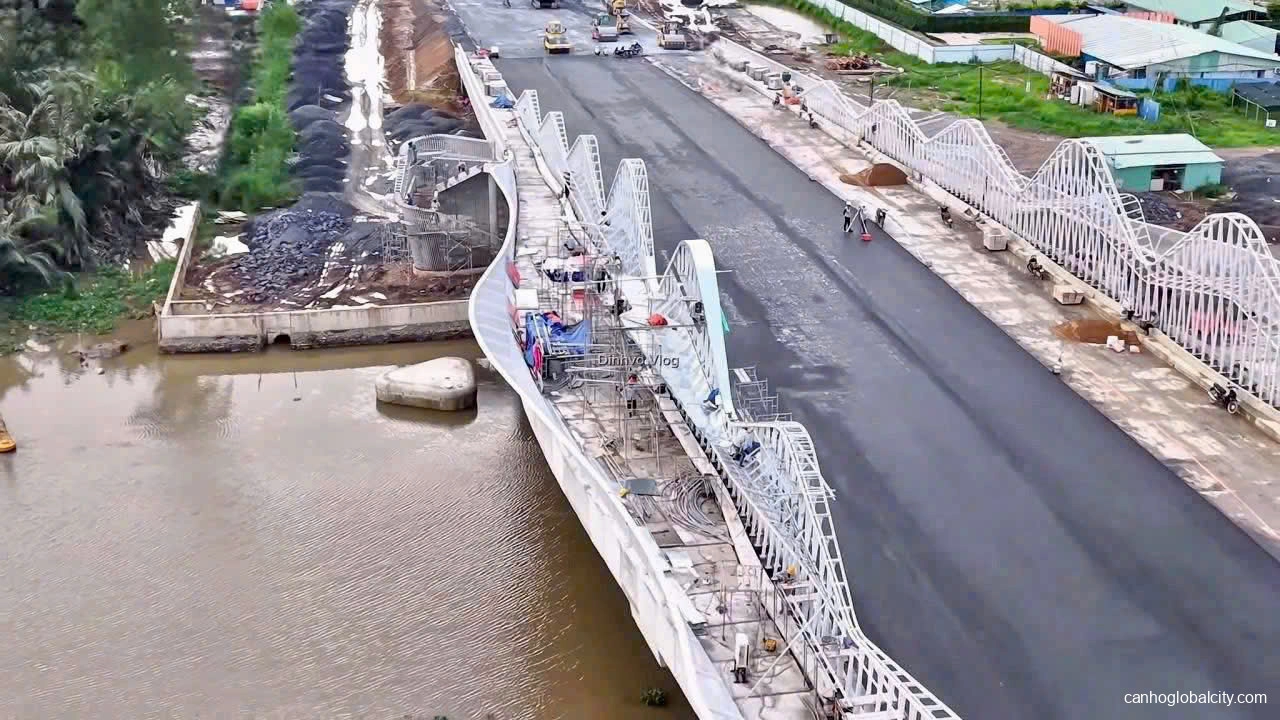 Toàn cảnh về đường Liên Phường tại The Global City Toàn cảnh về đường Liên Phường tại The Global City