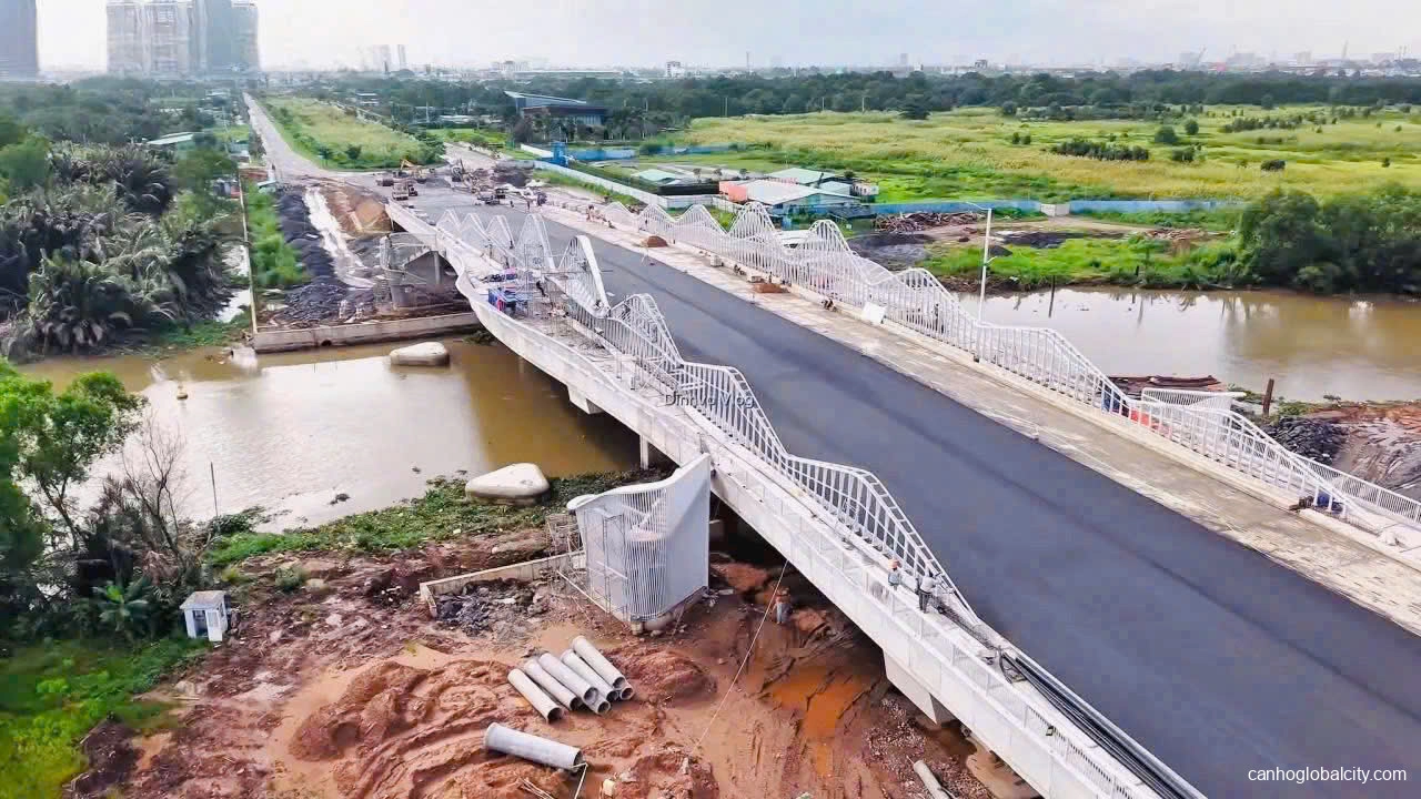 Toàn cảnh về đường Liên Phường tại The Global City Toàn cảnh về đường Liên Phường tại The Global City