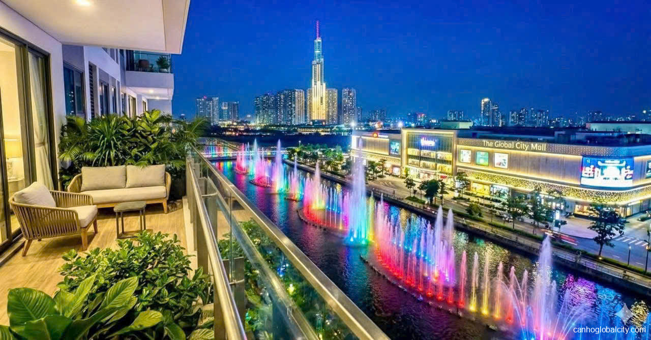 Tiện ích The Global City - Lần đầu xuất hiện tại Quận 2