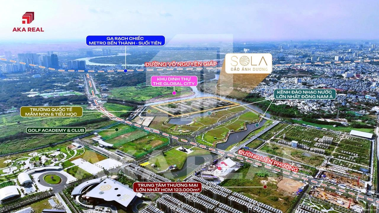 VILLA VƯỜN SOLA - ĐẢO ÁNH DƯƠNG ⭐️ ĐỘC BẢN TẠI QUẬN 2